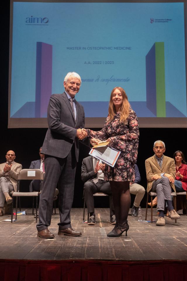 Master in osteopatich medicine